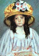 Mary Cassatt Fillette au Grand Chapeau china oil painting reproduction